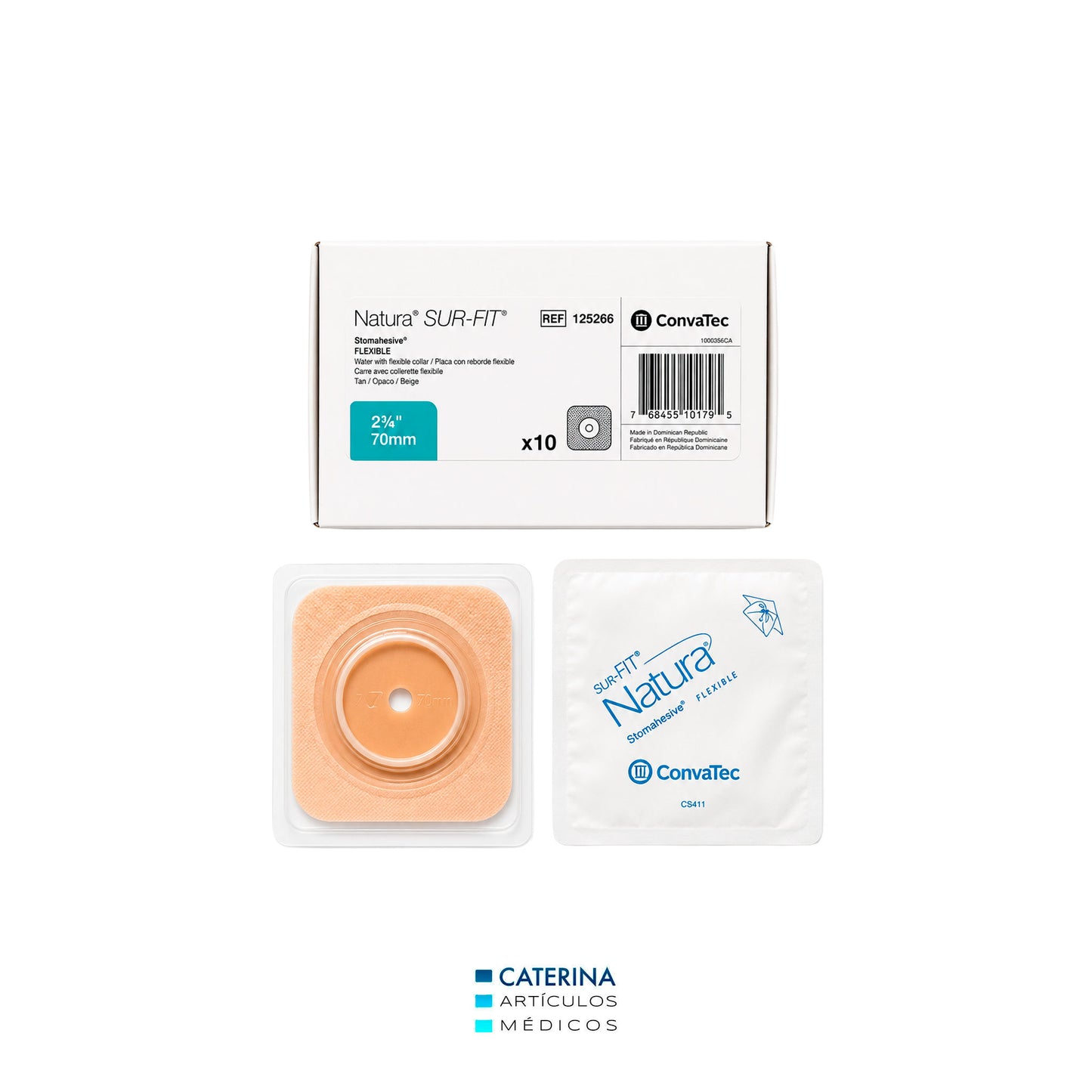 Placa Flexible Recortable Natura 70 REF 125266 Convatec
