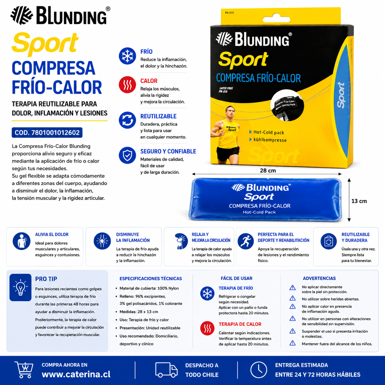 Compresa Frio-Calor - Blunding