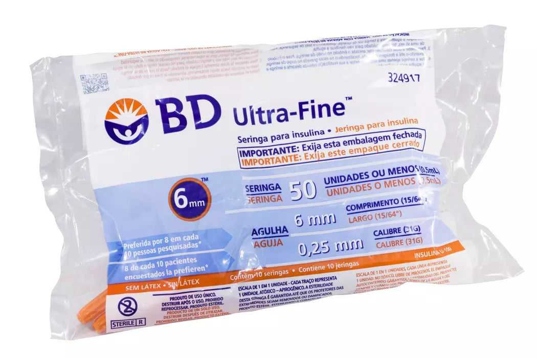 Jeringa de Insulina - BD Ultra Fine