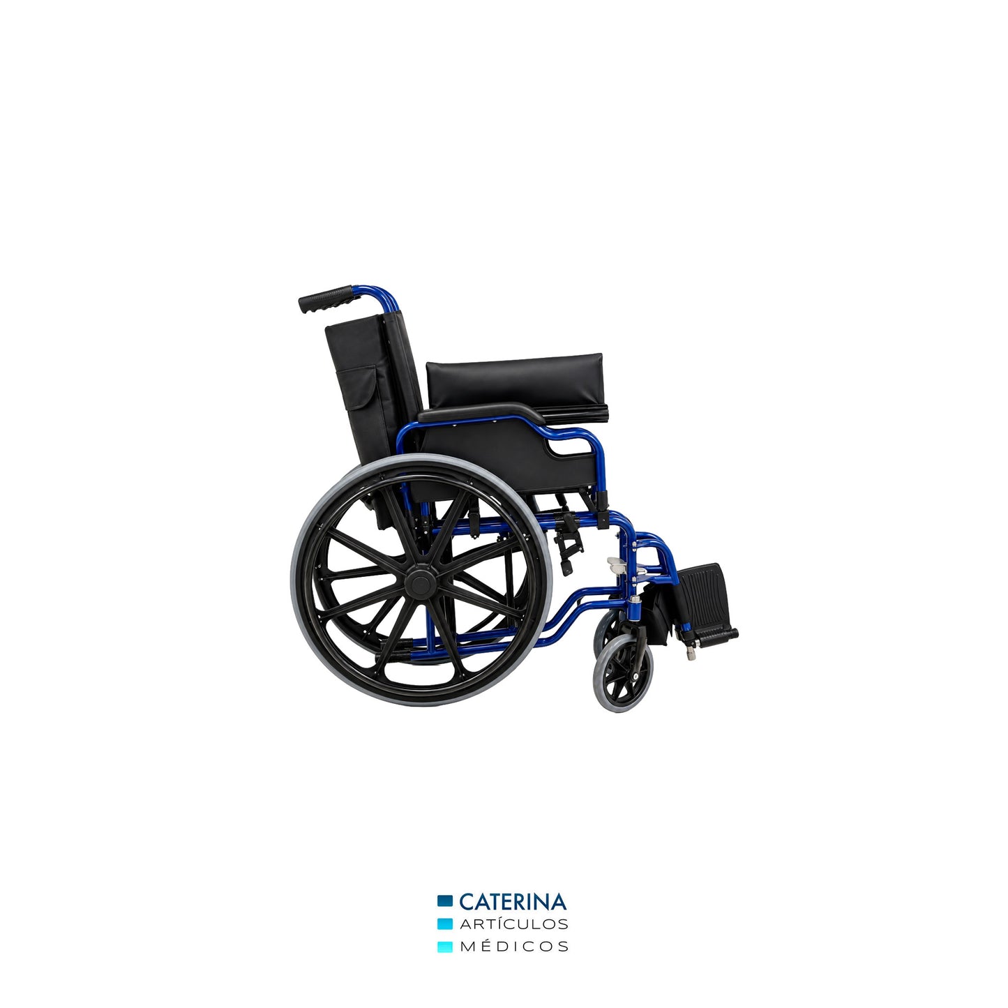 Arriendo de Silla de Ruedas Adulto Azul - MODELO VERONA