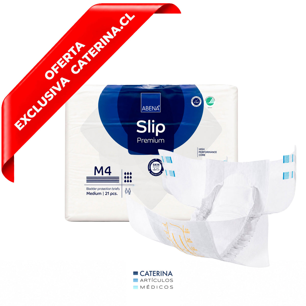 Pañal Slip Premium Talla M4 - ABENA