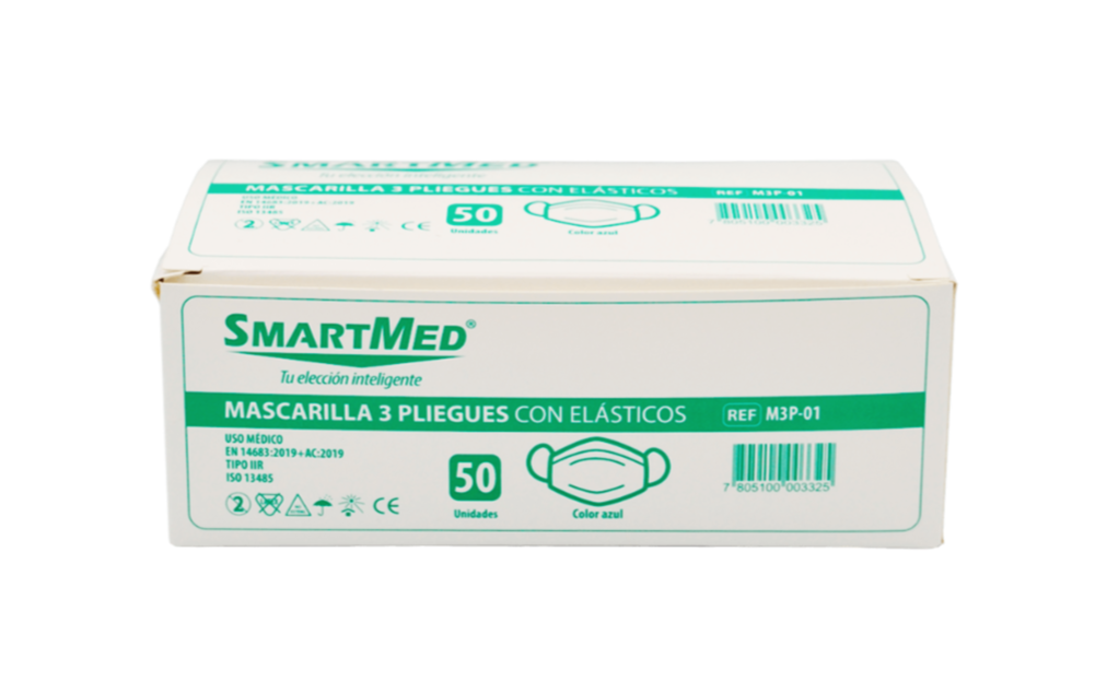 mascarillas starmed 50/caja