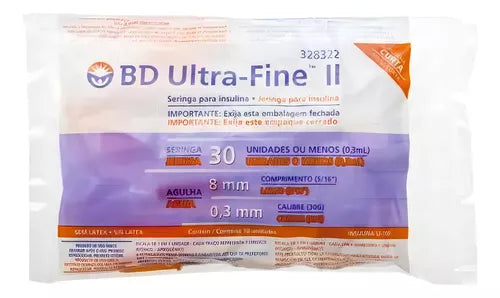 Jeringa de Insulina - BD Ultra Fine