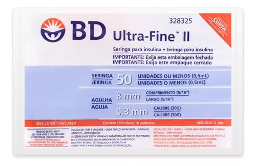 Jeringa de Insulina - BD Ultra Fine