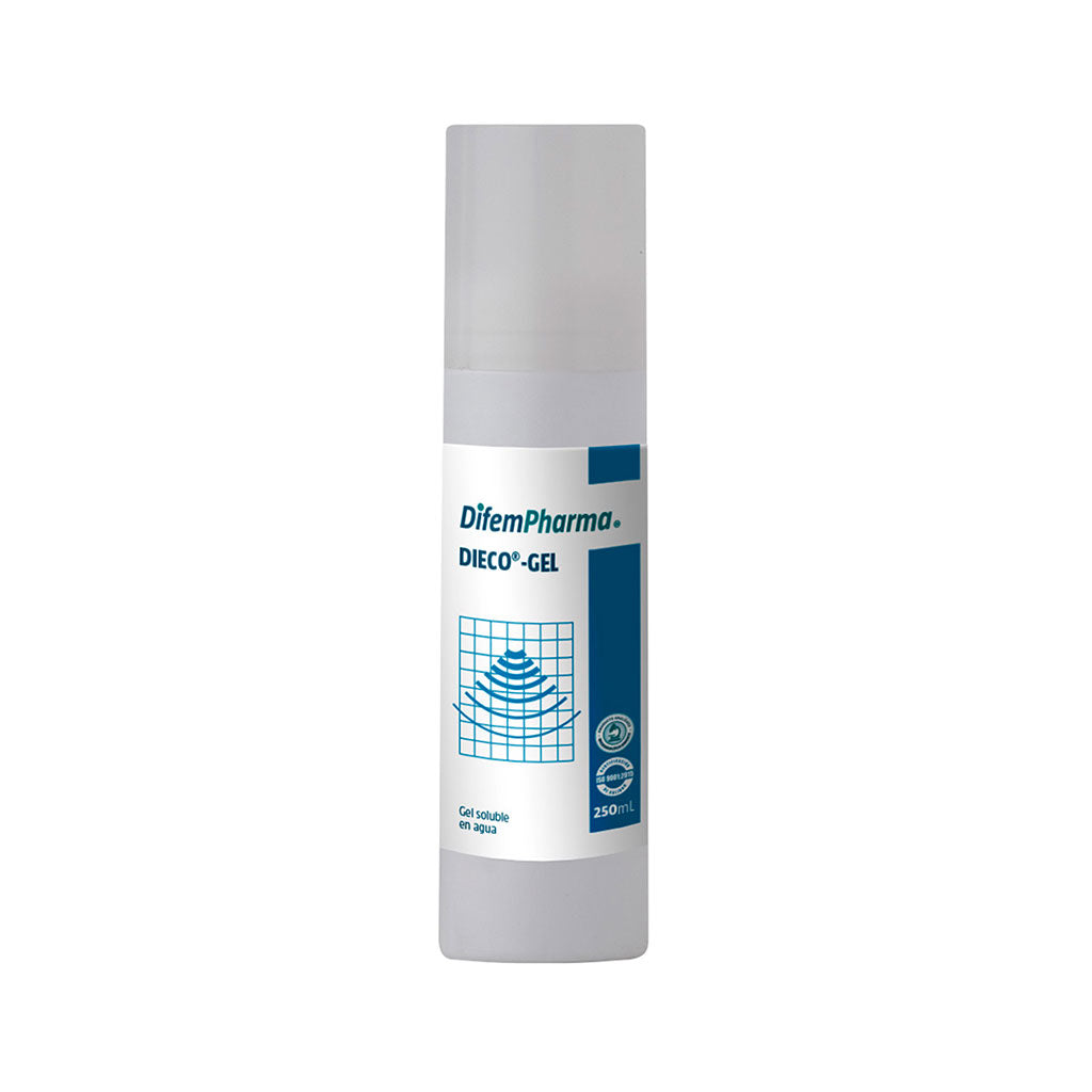 Dieco Gel Conductor Celeste 4 Litros + Dispensador 250ml - DifemPharma