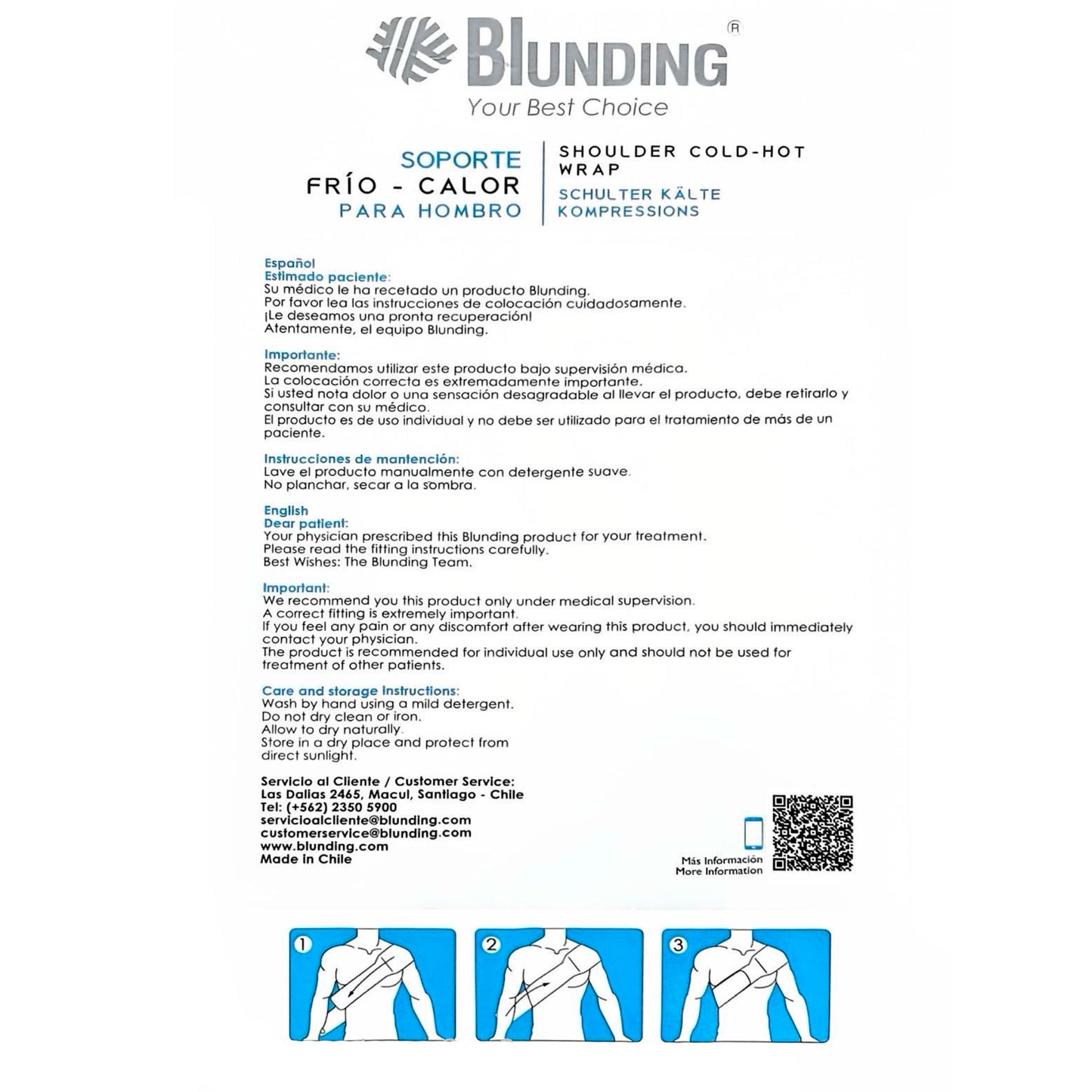 Compresa Frio-Calor para Hombro PK52 - Blunding