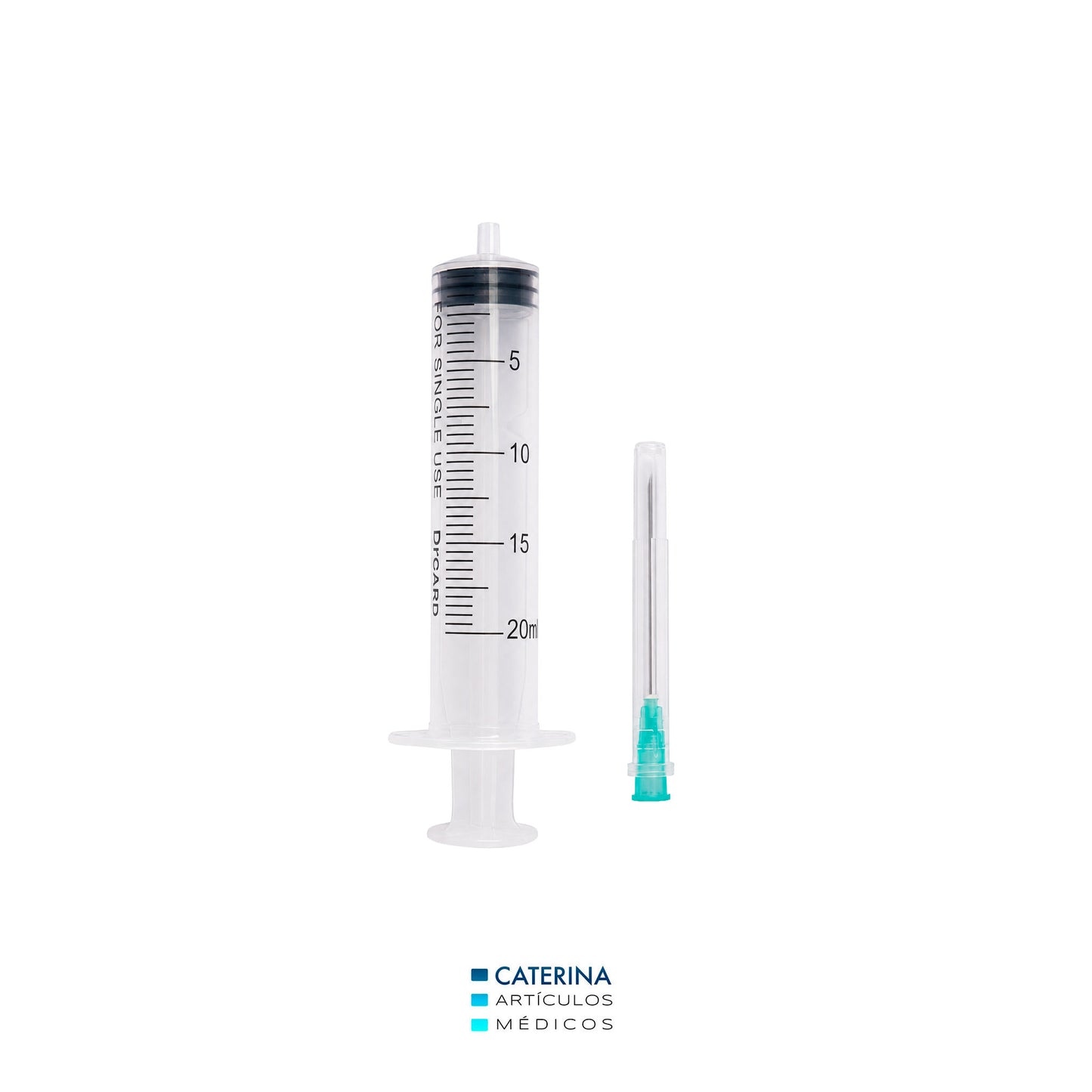 Jeringa 20ml con aguja 21Gx1½″ luer slip