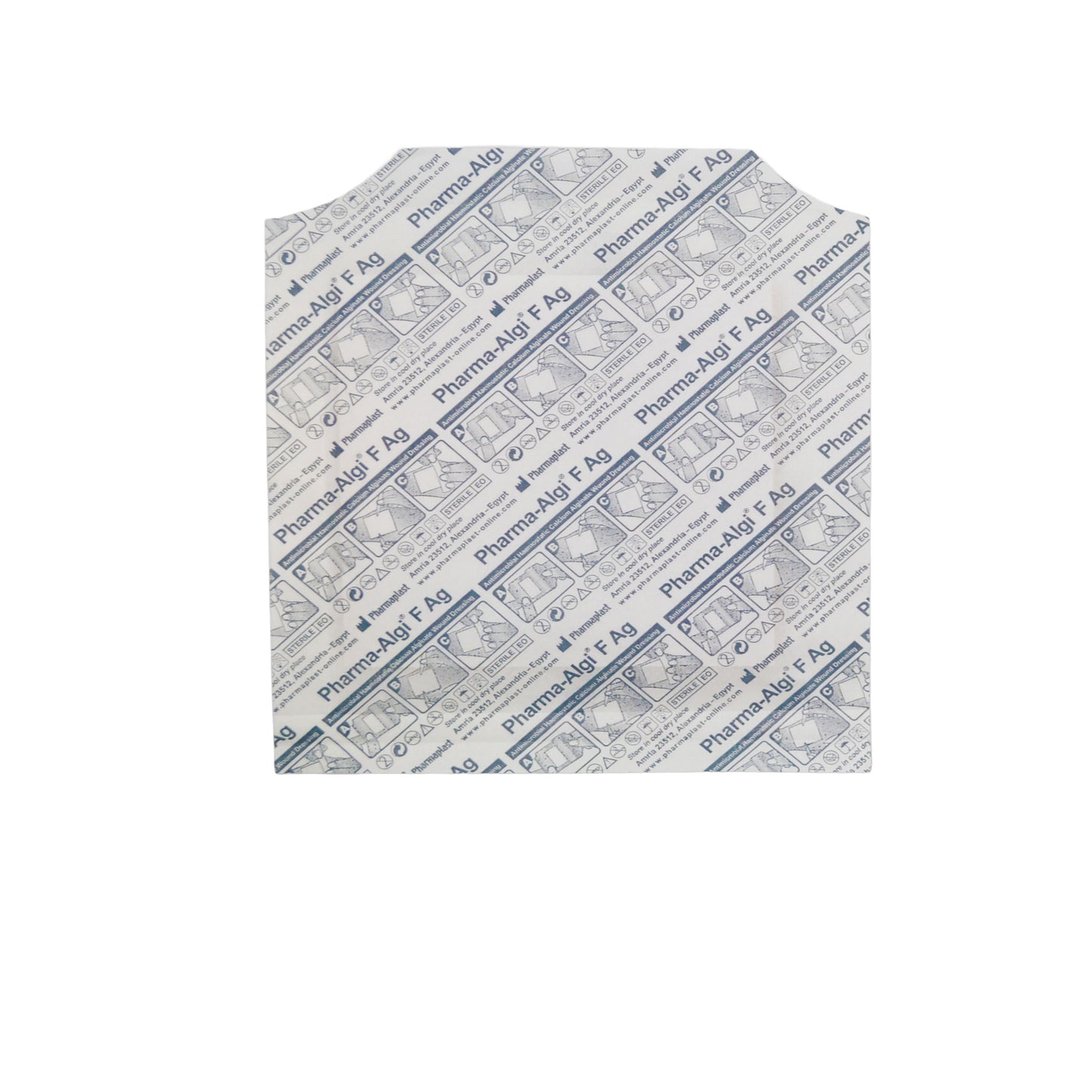 Apósito de Alginato con Plata 10x10cm - Pharma Algi F Ag