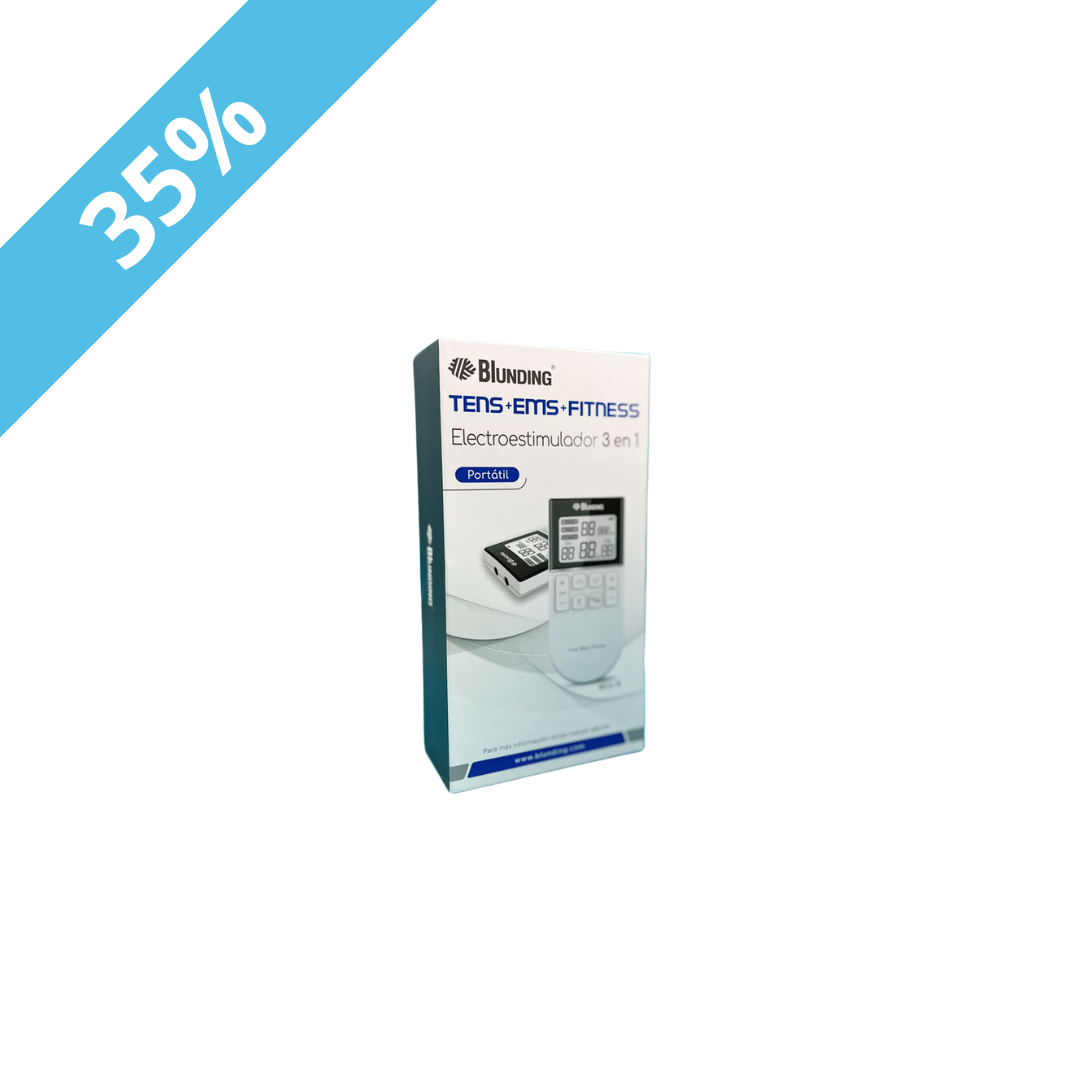 TENS EMS Fitness BEQ-15 2 Canales - Blunding