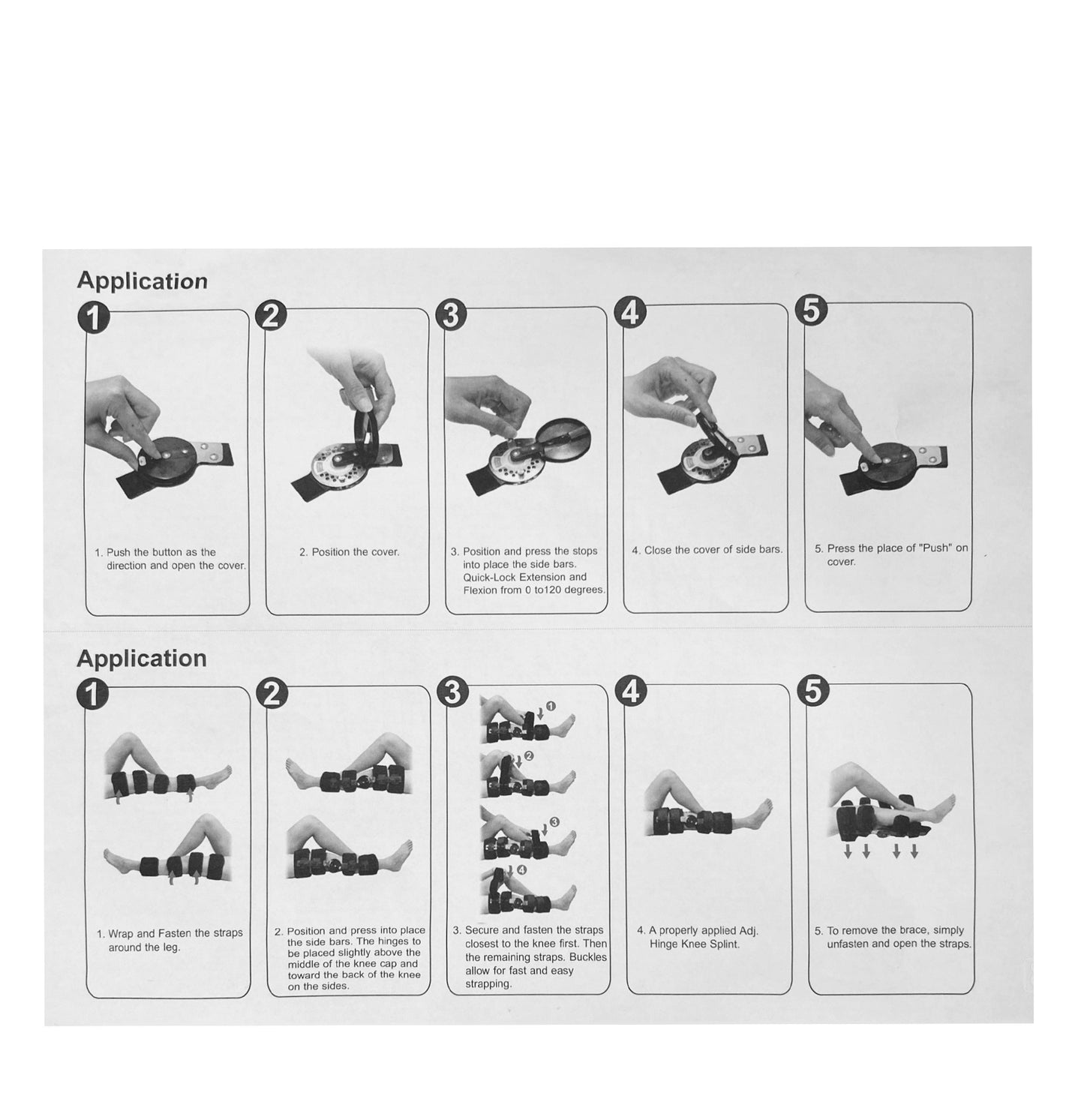 Rodillera Rom larga 57 cms regulable OH-701IM