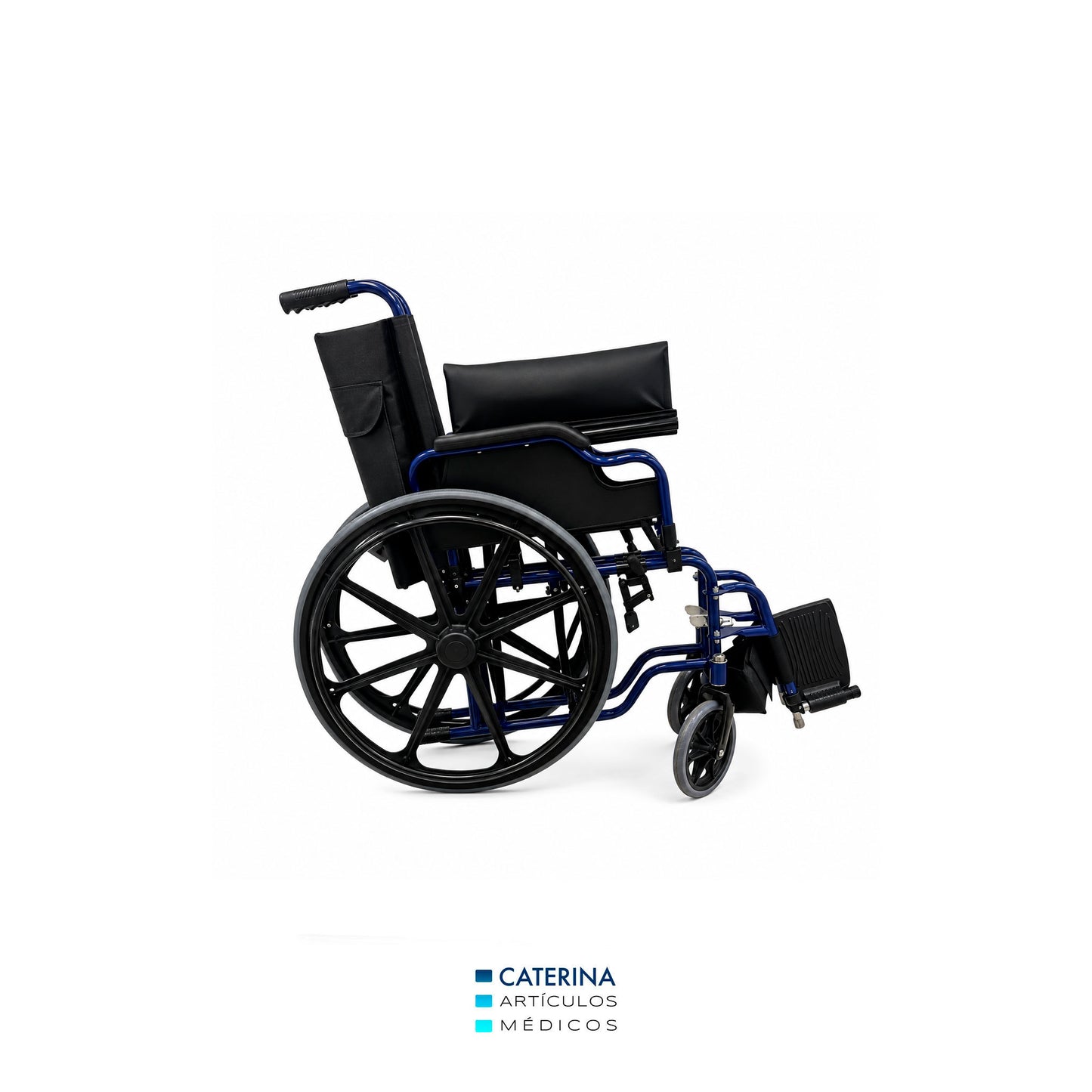 Arriendo de Silla de Ruedas Adulto Azul Verona