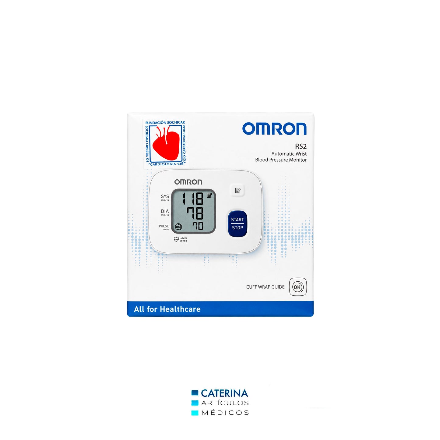 Toma Presión Muñeca RS2 - Omron