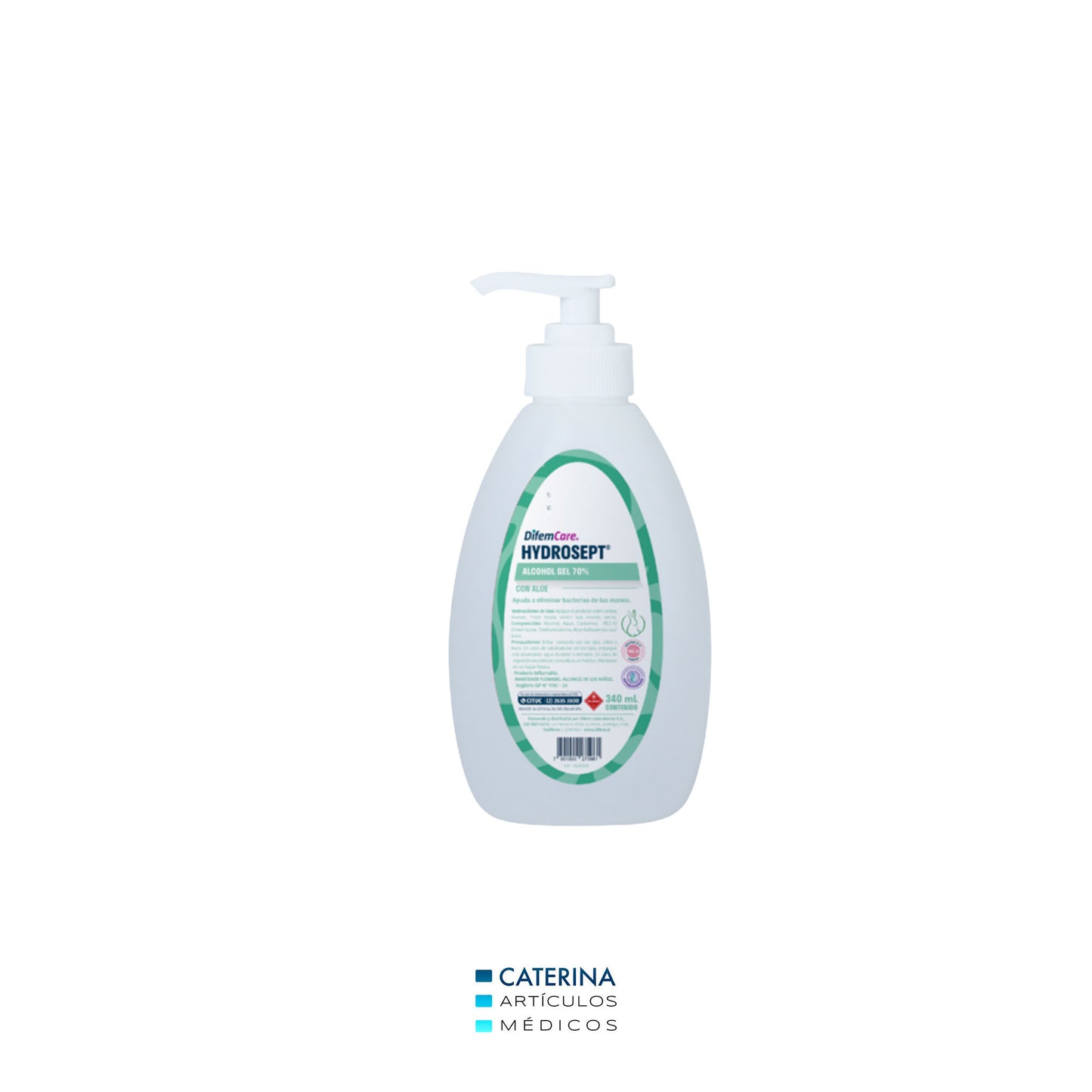 Alcohol Gel al 70% Hydrosept 340ml - Difem