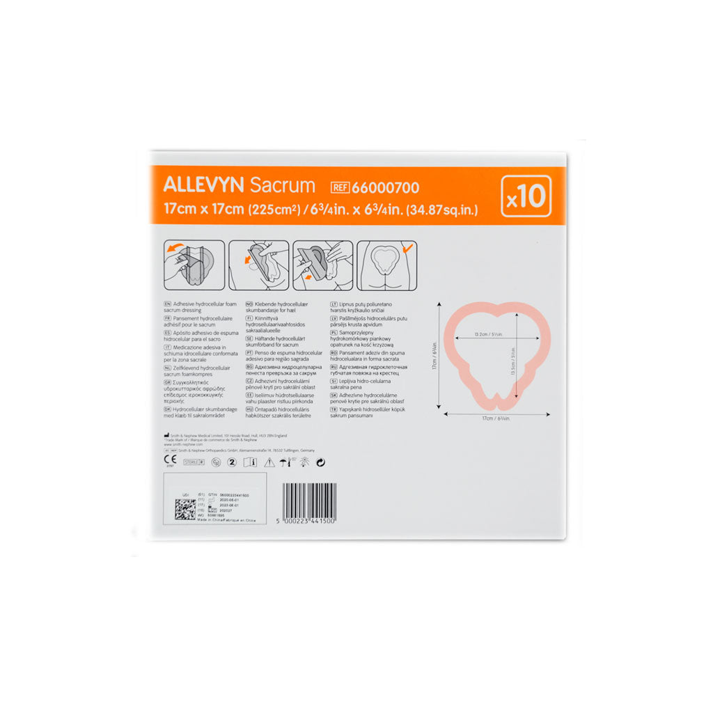 Allevyn Life Sacrum 17x17