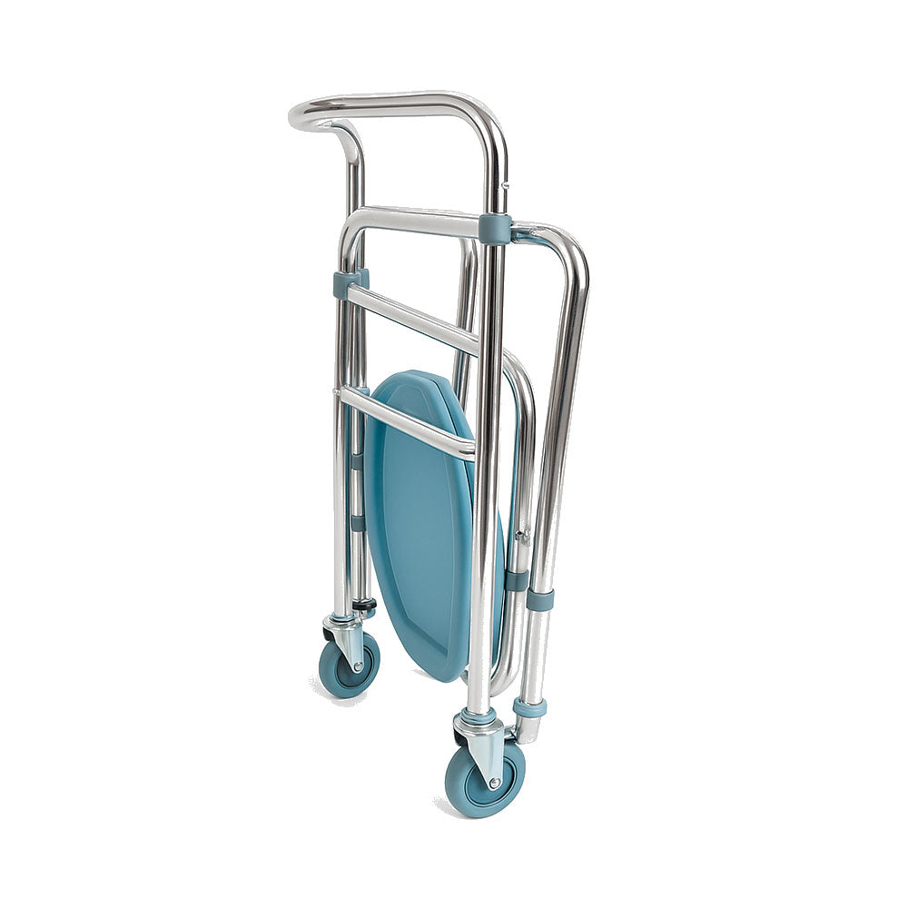Silla WC Plegable con Ruedas