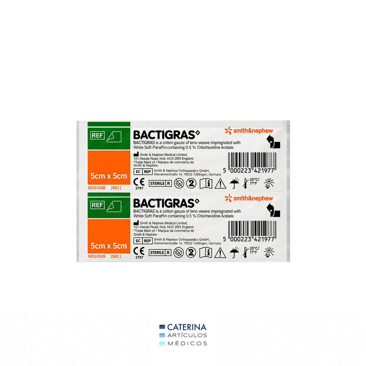 Bactigras 5 x 5 cm
