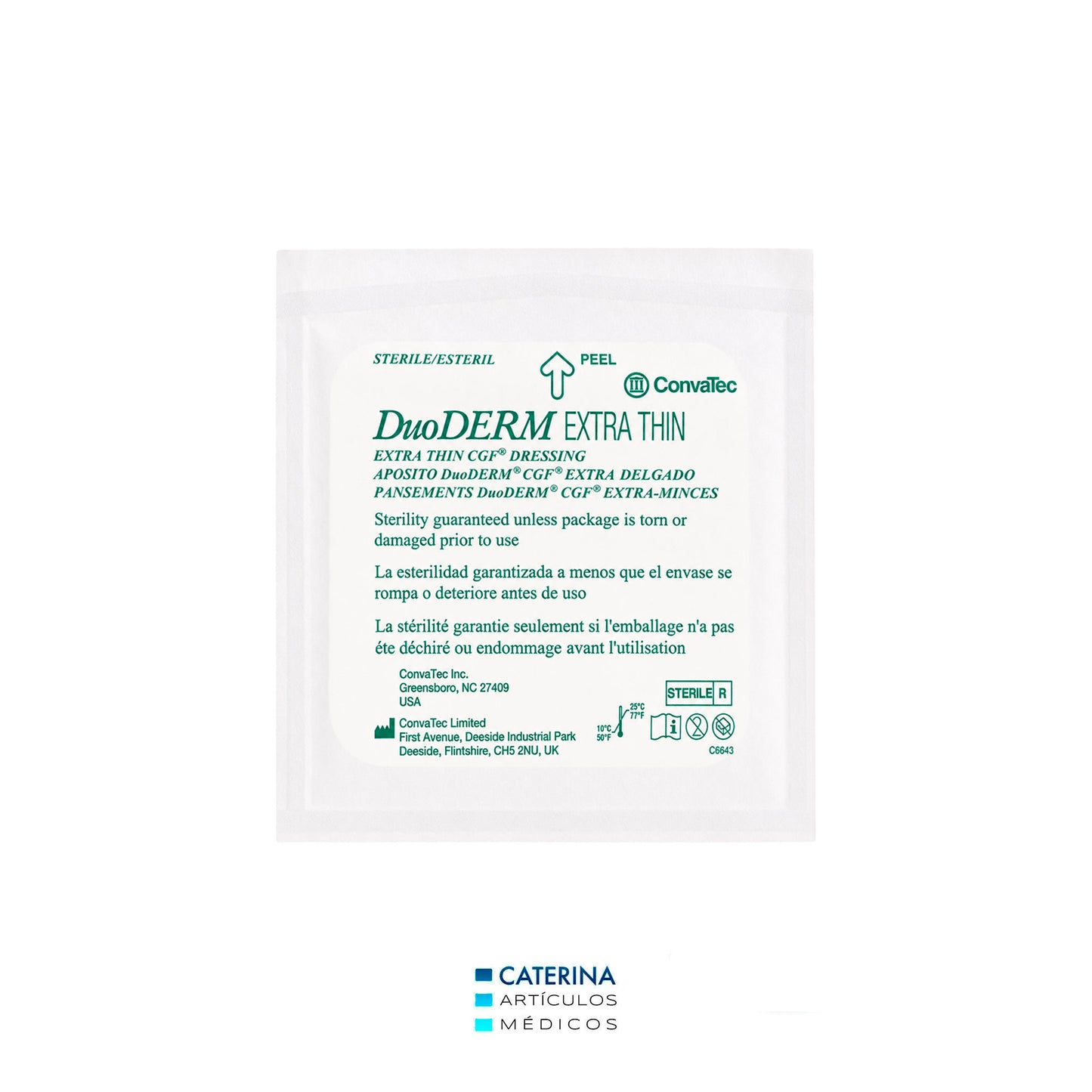 DuoDerm EF 15x15 cm - Convatec