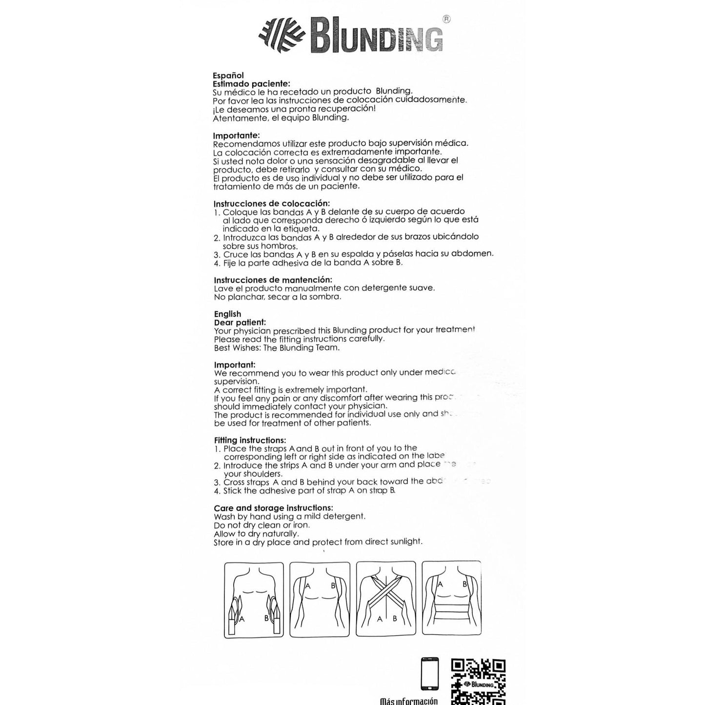 Corrector de Hombros HM 13 - Blunding