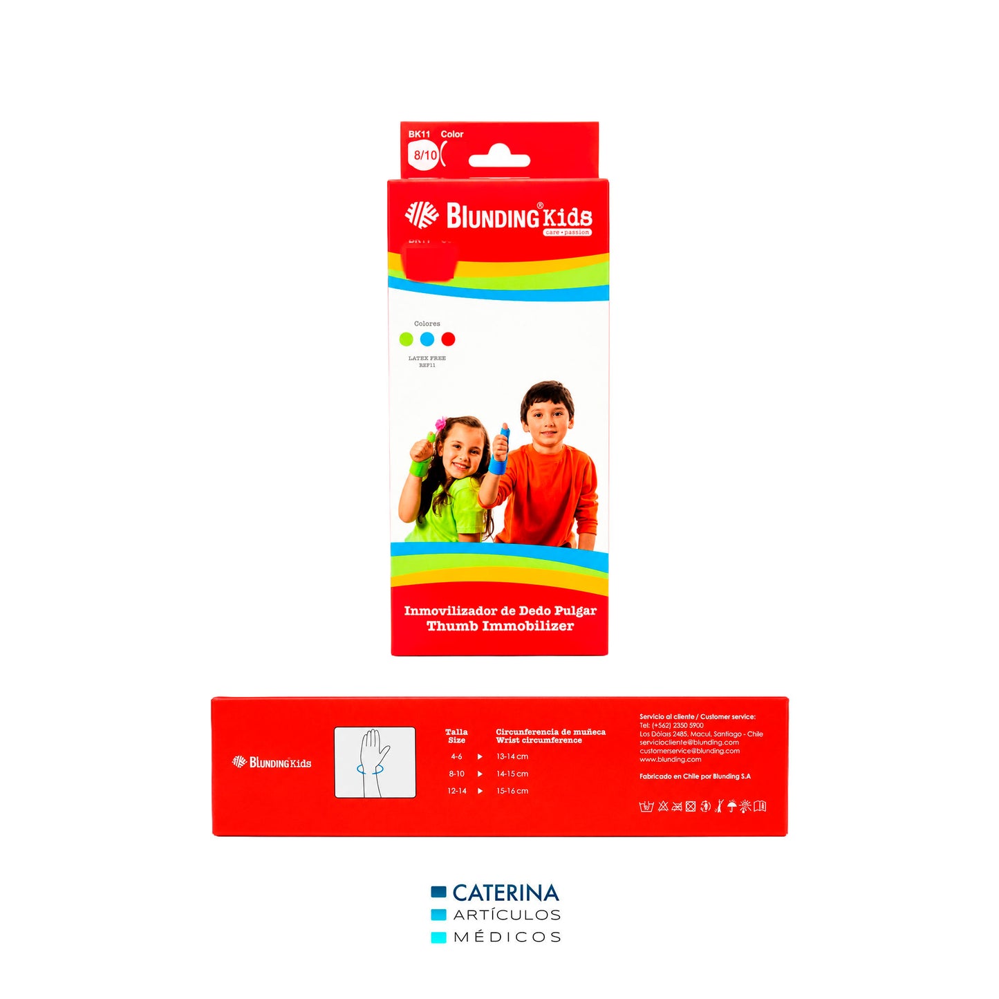 Inmovilizador dedo pulgar BK11-2RO Blunding
