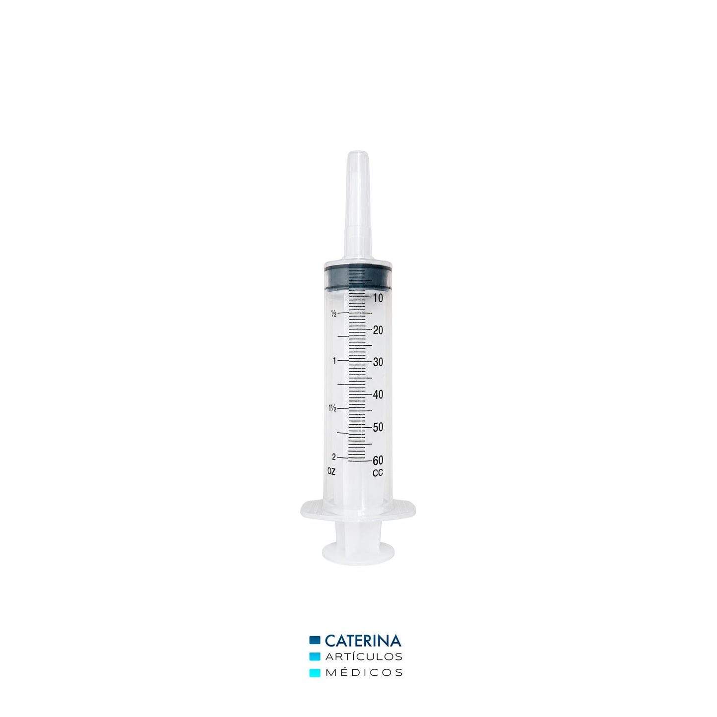 Jeringa 60 mL punta cateter - MARCA VENOTEK