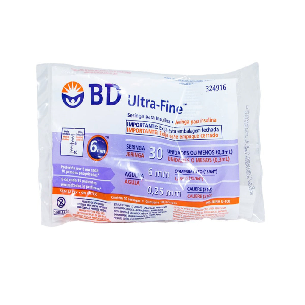 Jeringa de Insulina - BD Ultra Fine