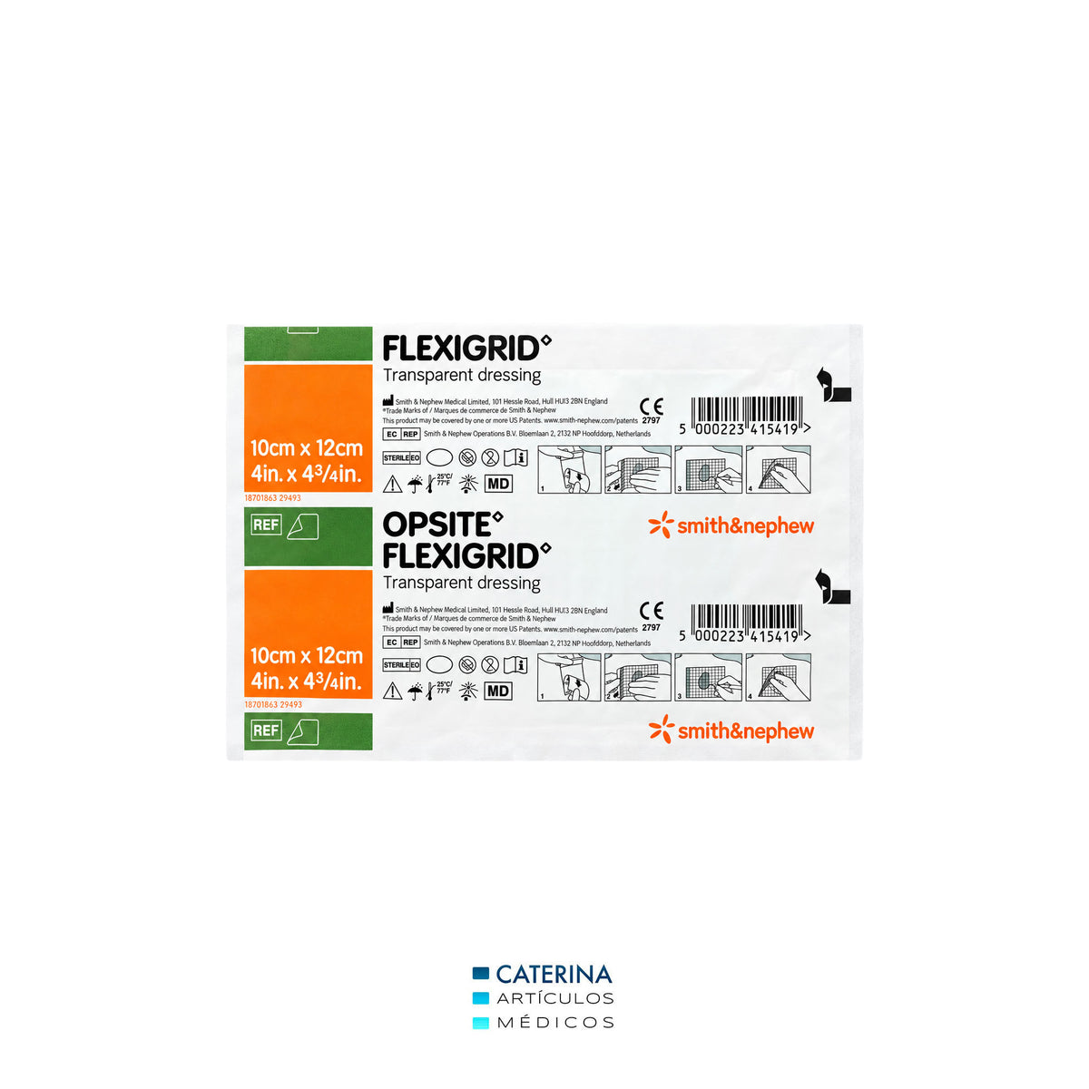 Opsite flexigrid 10 x 12 cm 4630