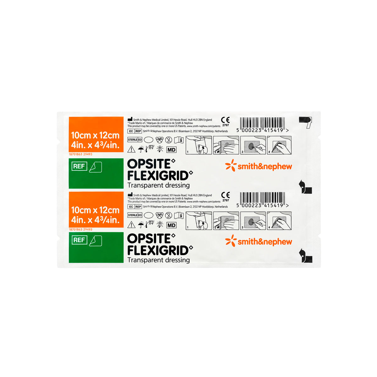 Opsite flexigrid 10 x 12 cm 4630