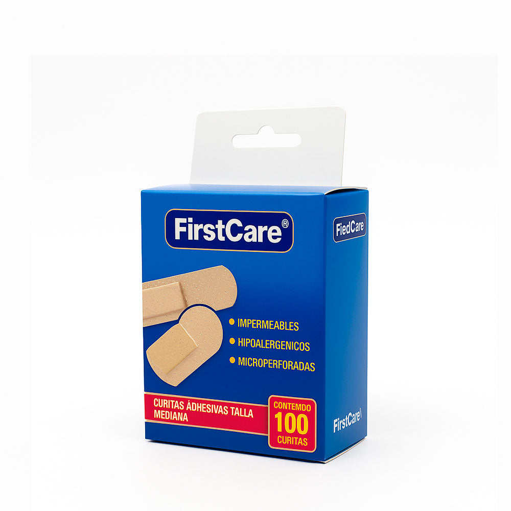 Parche Curita Rectangular 100uds. - First Care