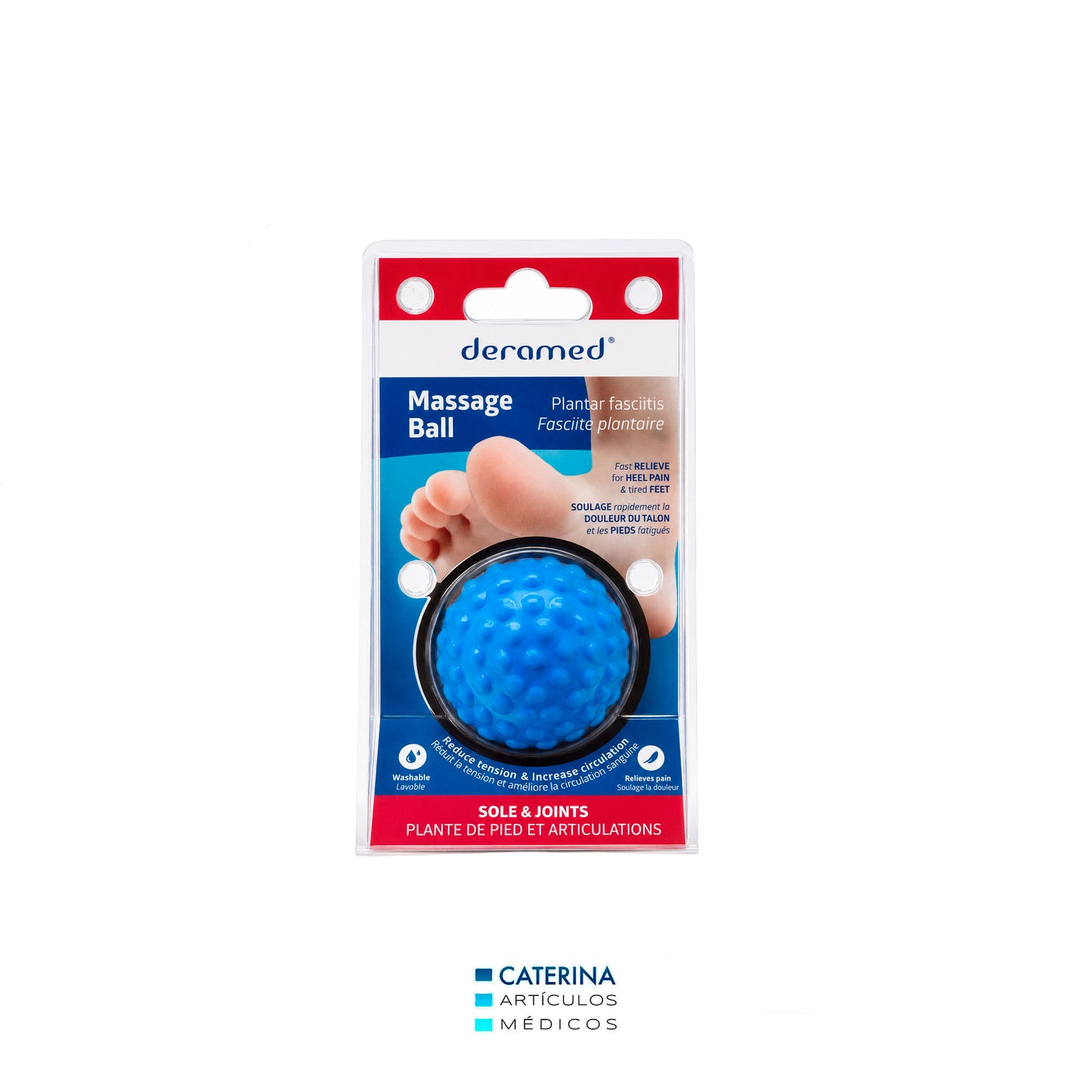 Pelota de Masaje 90-31B – Masaje Plantar y Relajación Muscular