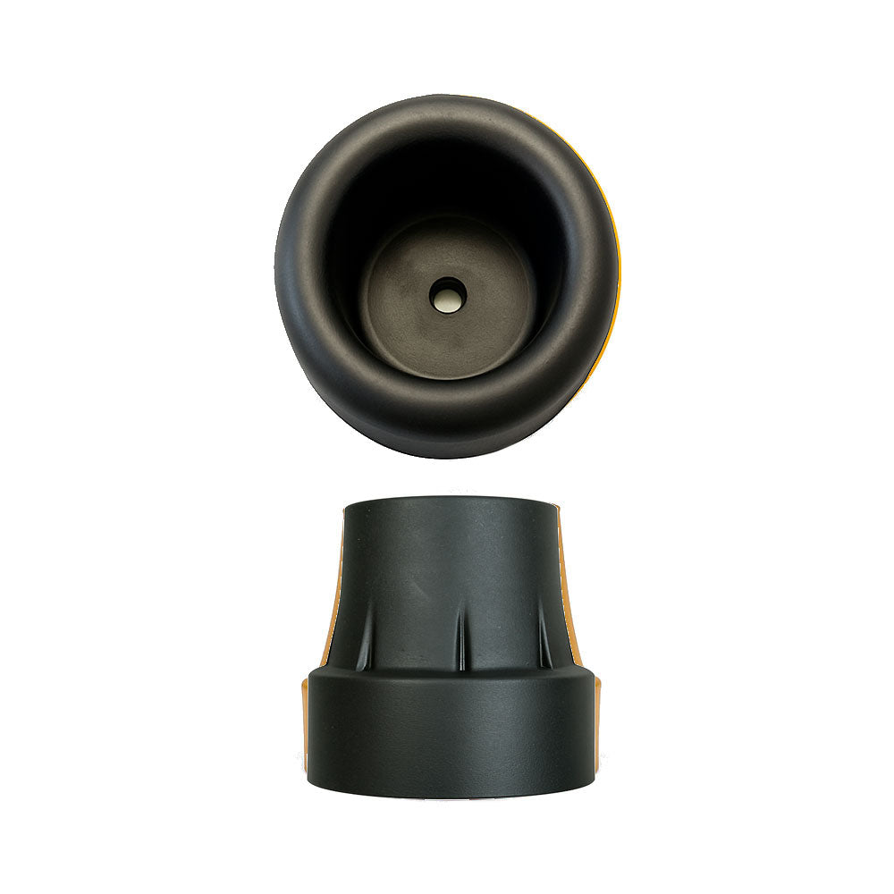 Regatón para Bastón Canadiense Negro 19 mm