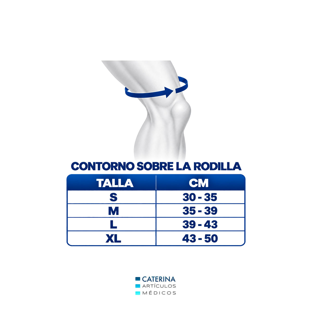 Rodillera con barras laterales MI-47 - MARCA BLUNDING