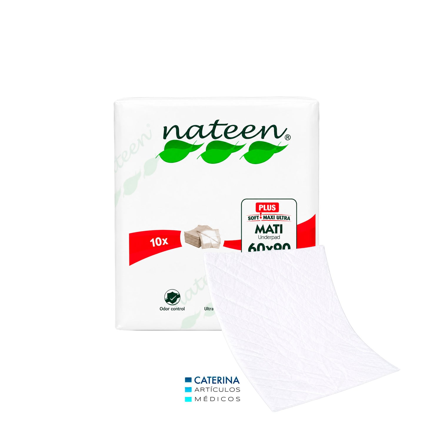 Sabanilla Desechable 60x90cm (10 Unidades) - Nateen