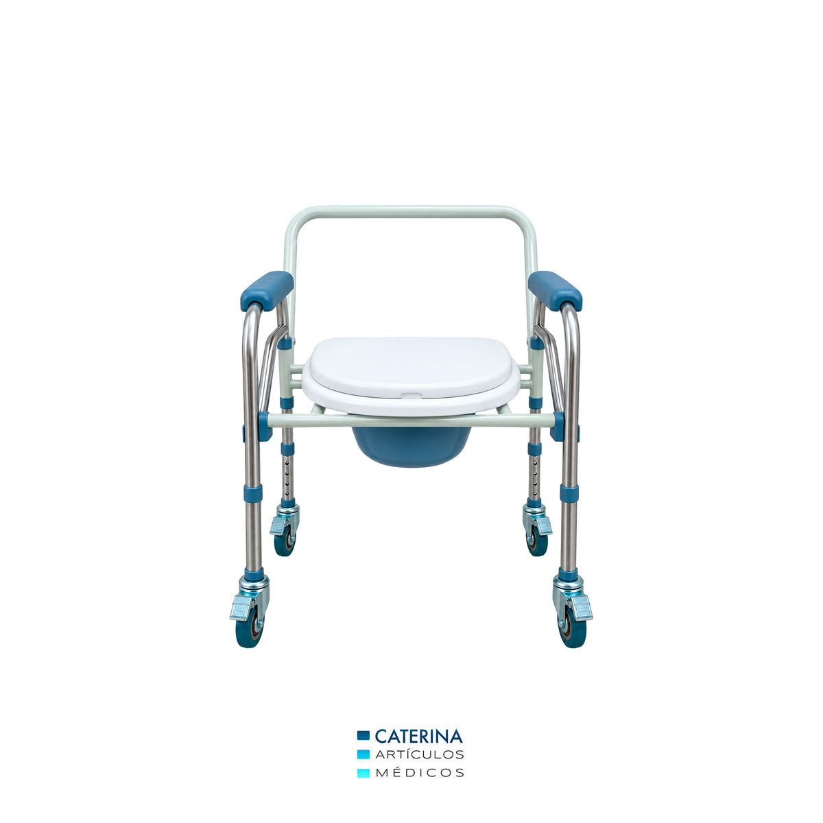 Baño WC Plegable con Ruedas