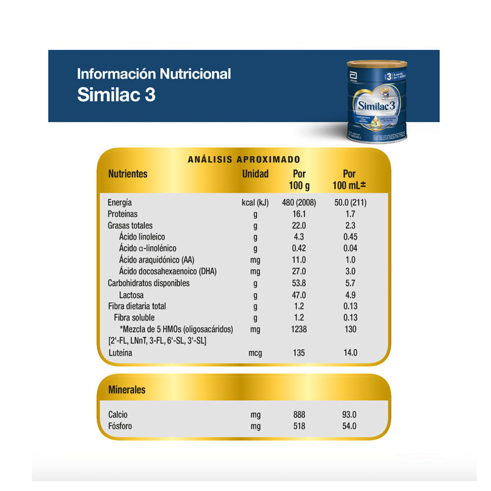 Similac 3 800grs - Abbott