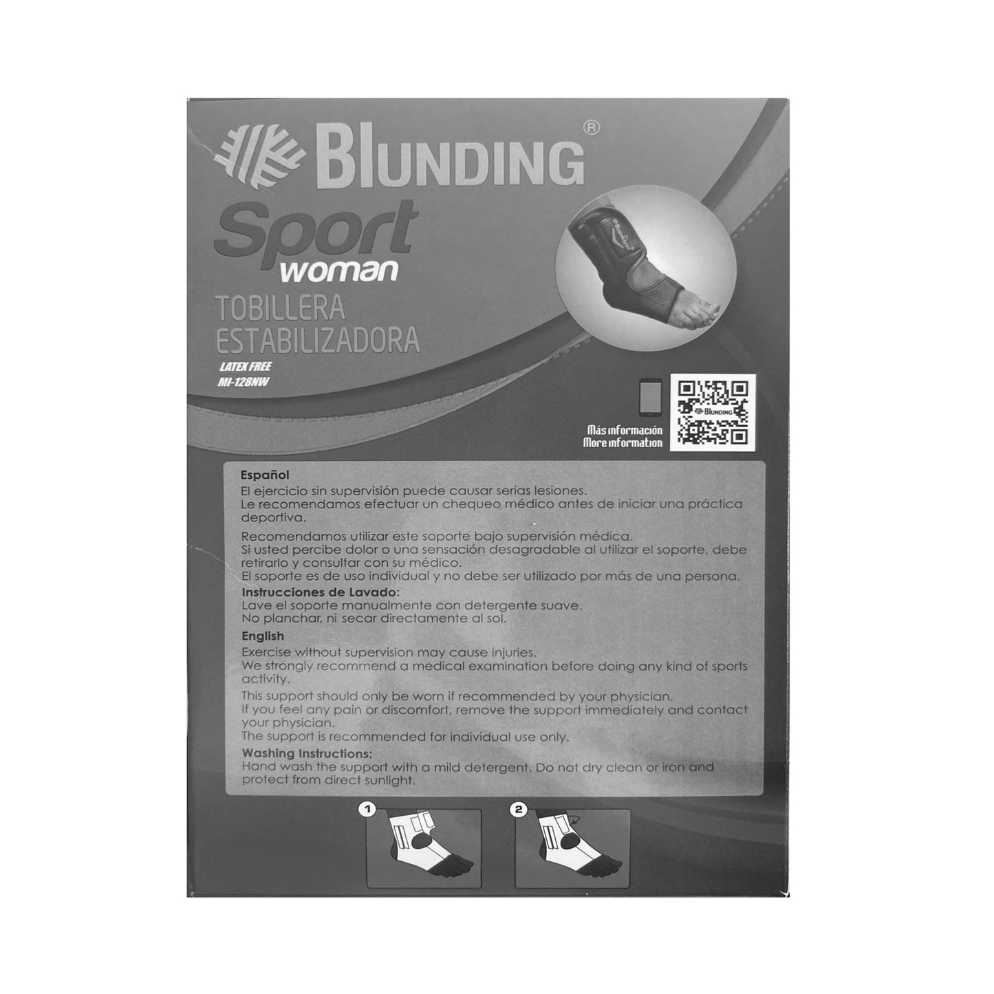 Tobillera Estabilizadora Woman MI 128 - Blunding