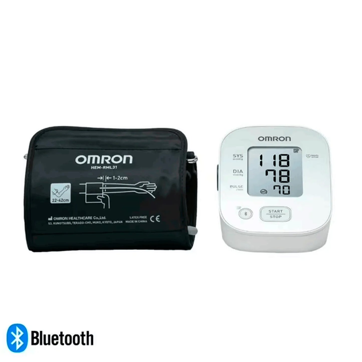 Toma Presión Digital de Brazo con Bluetooth 7144t2 - Omron