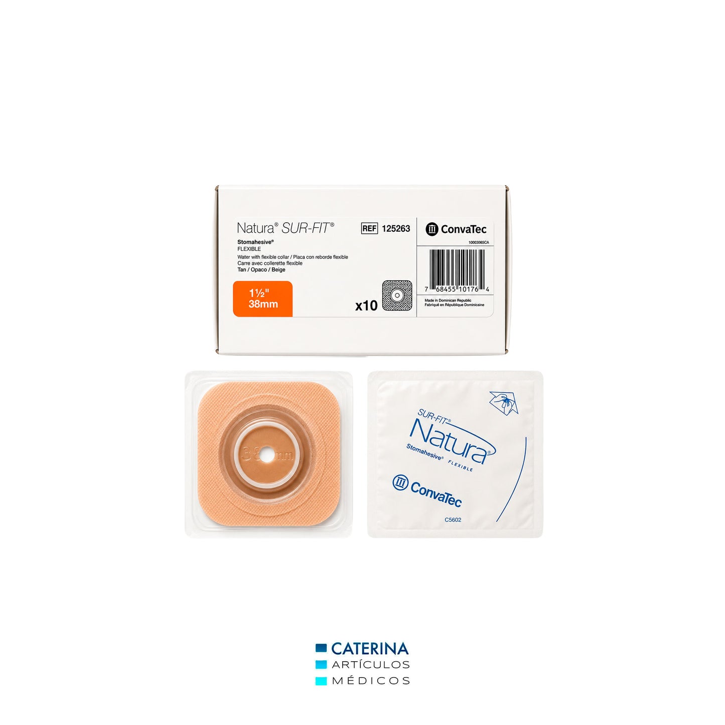 Placa Flexible Recortable Natura - Convatec 38 REF 125263