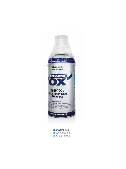 Oxígeno Medicinal Portátil Power Ox 99% – 8 Litros