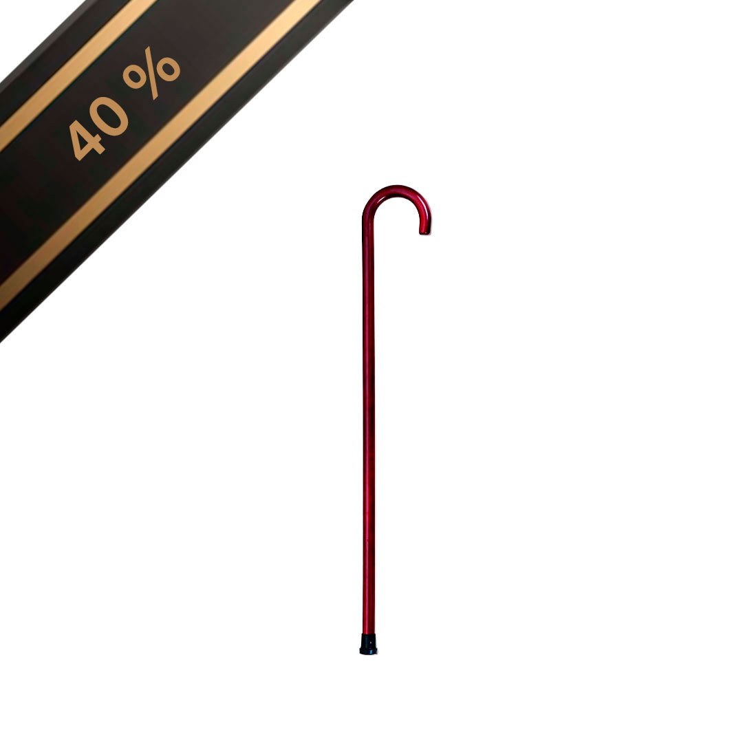 Bastón Ortopédico Curvo de Madera