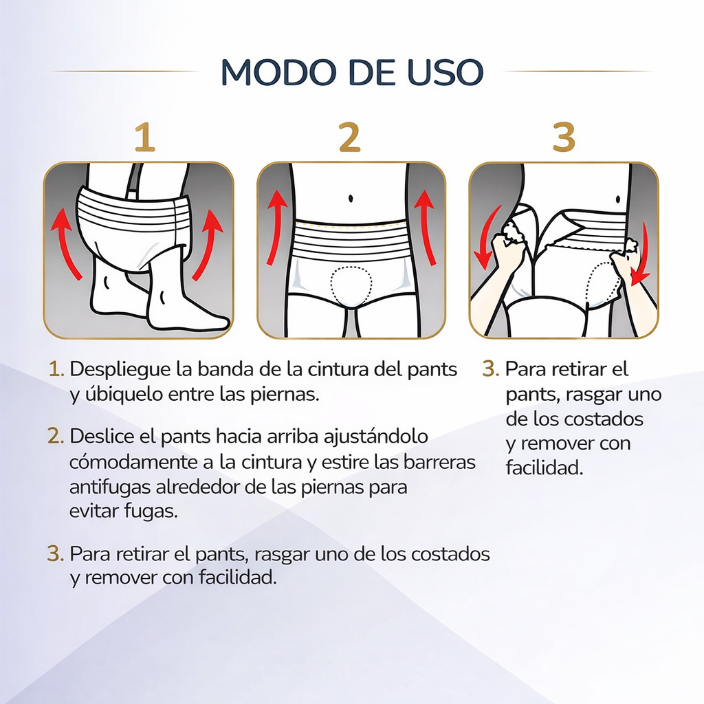 Calzón Pañal Unisex Pants Premium Talla XL - Abena