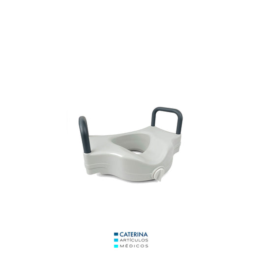 Alza Baño con Apoya Brazos para WC