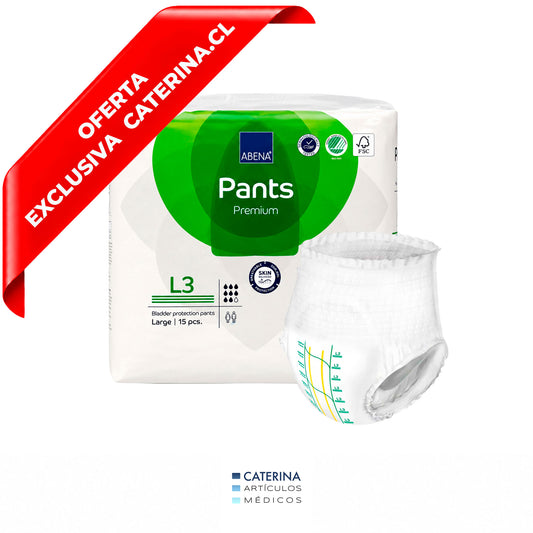 Calzón Pañal Pants Premium talla L - Abena