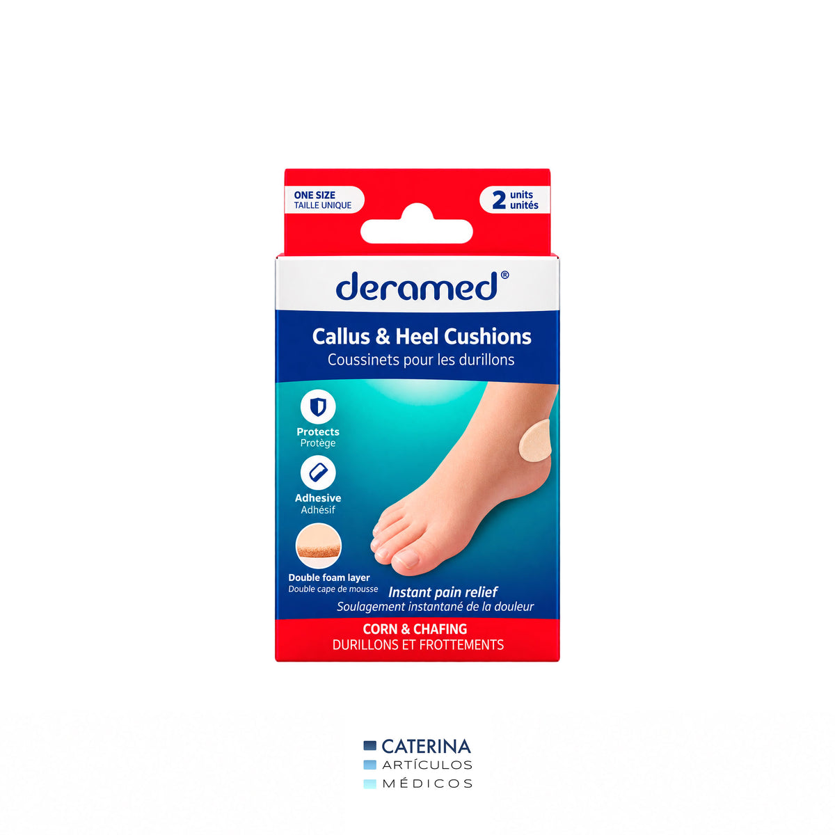 Protectores adhesivos para talón 24-14C - MARCA DARAMED