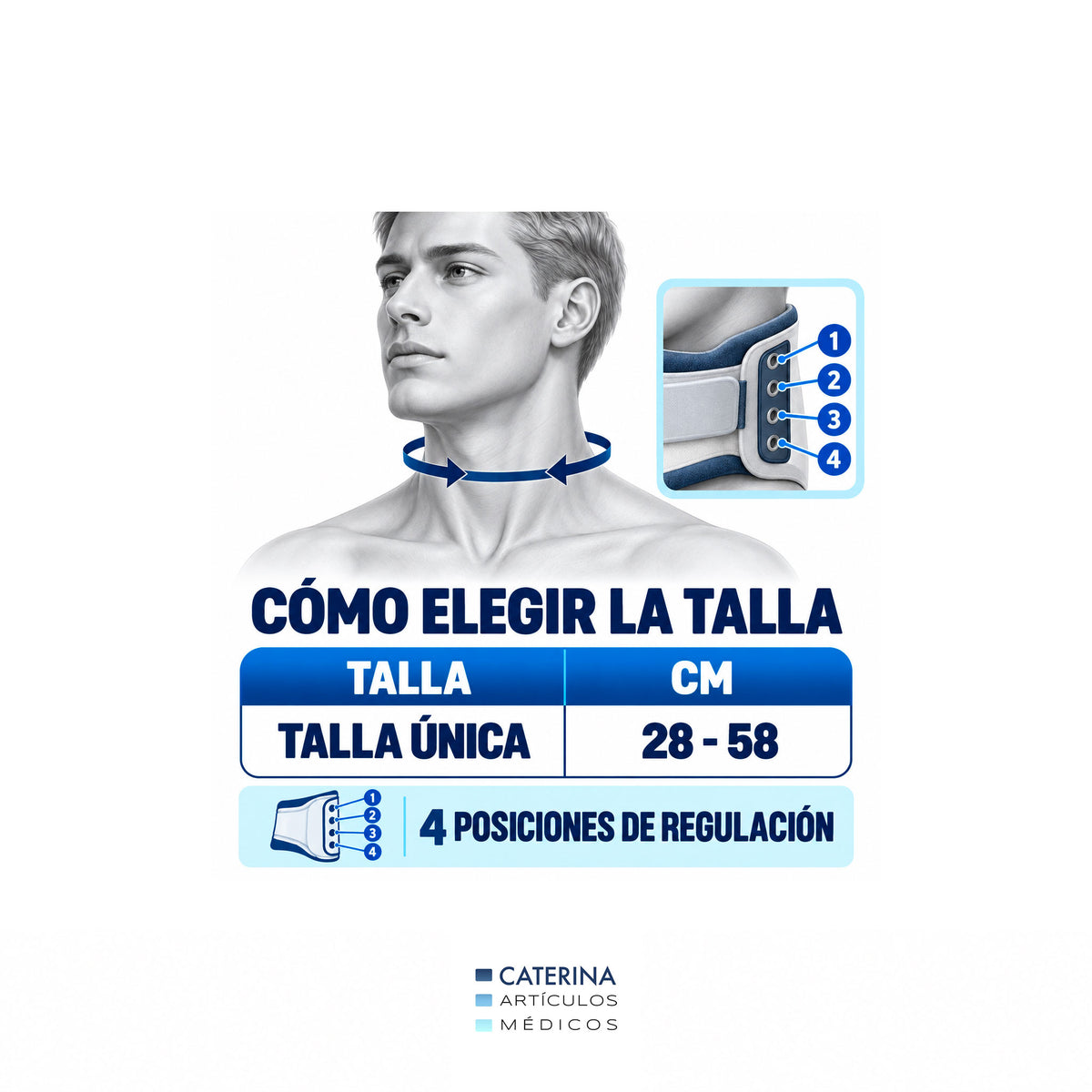 Collar extricacion universal - CC-0230U - MARCA BLUNDING