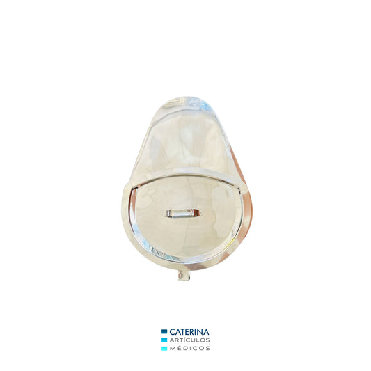 Chata de Acero Inoxidable con Tapa (Tipo Zapato)