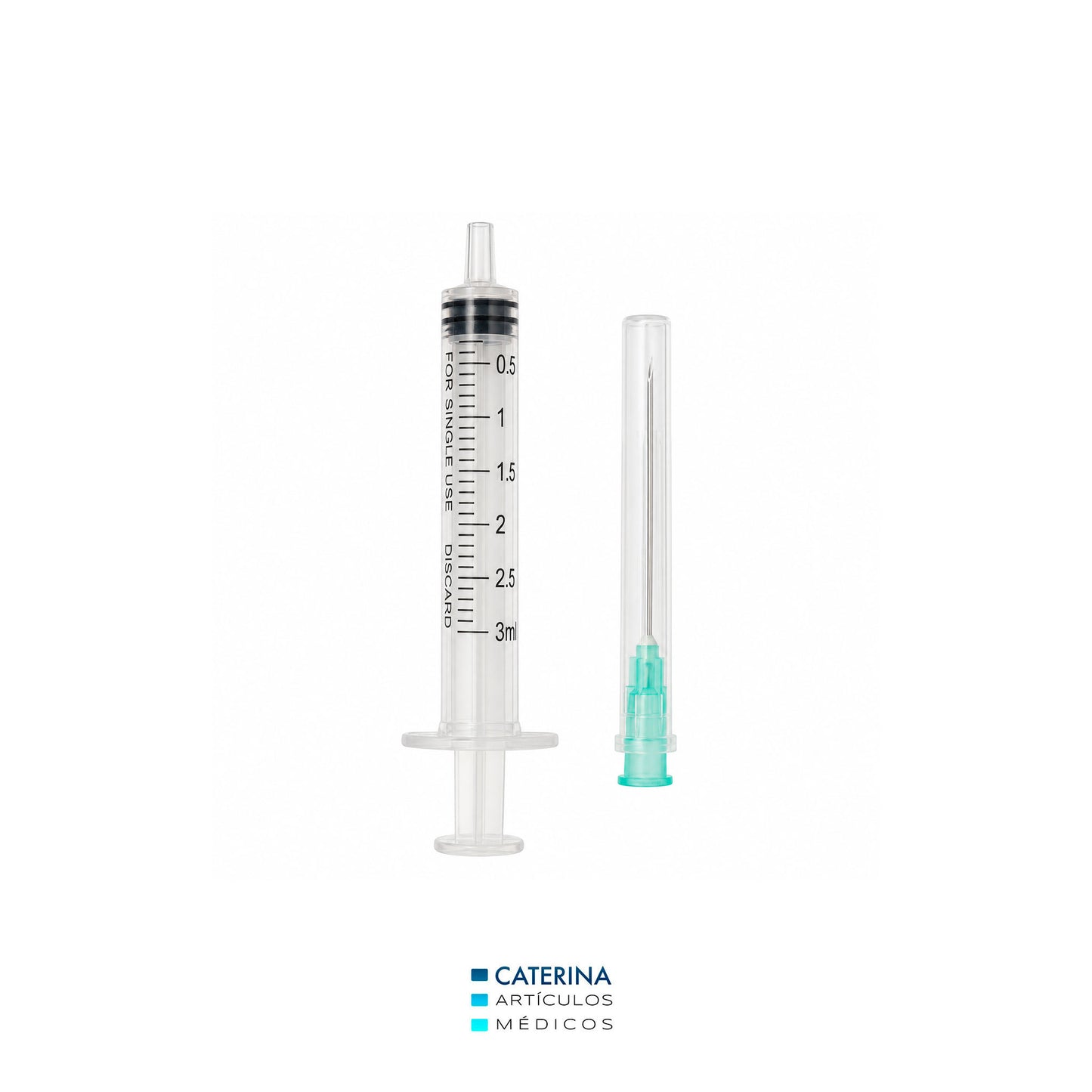 JERINGA 3 ML C/AGUJA 21G X 1 1/2 LUER SLIP