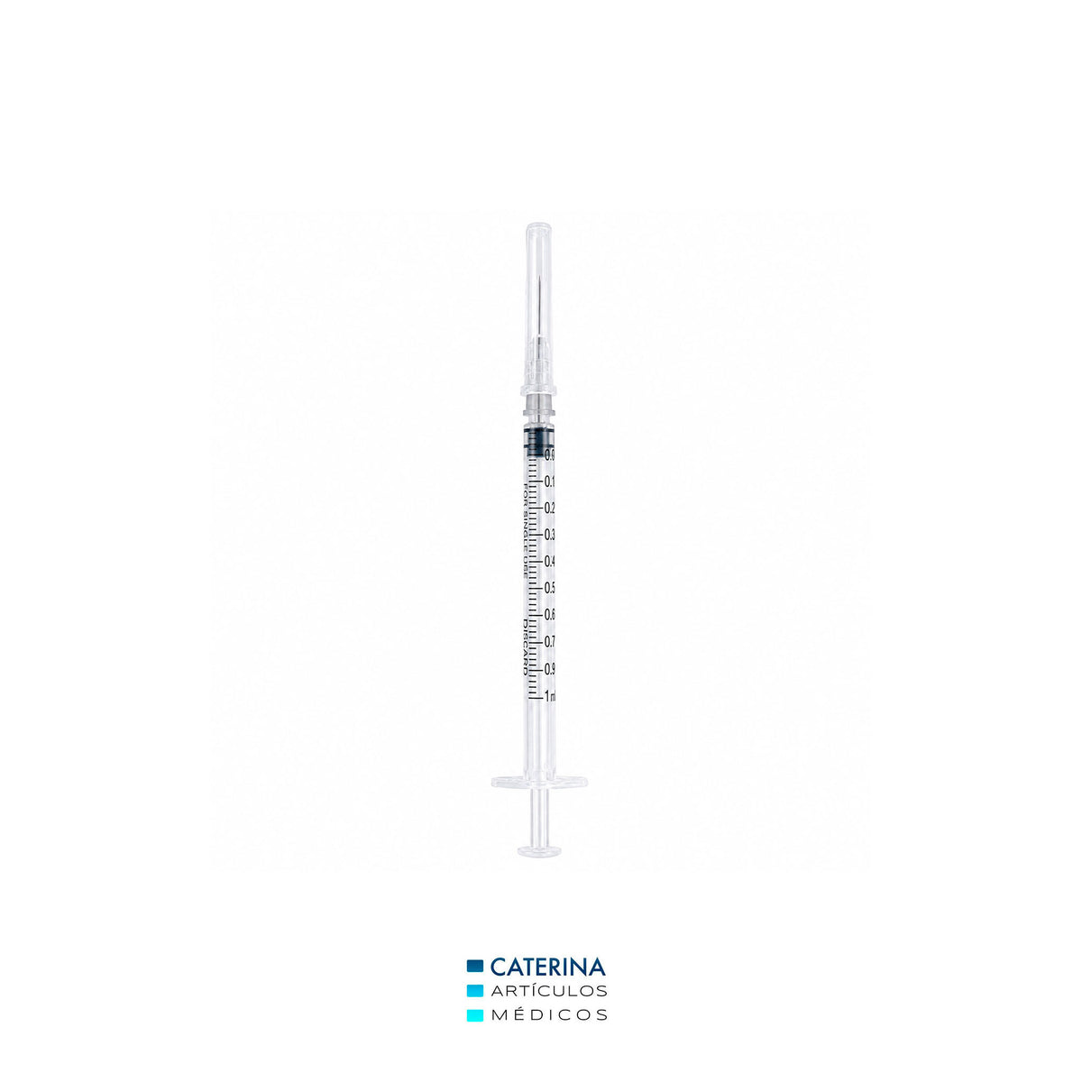 Jeringa  de tuberculina 1 ml con aguja 27G x ½″