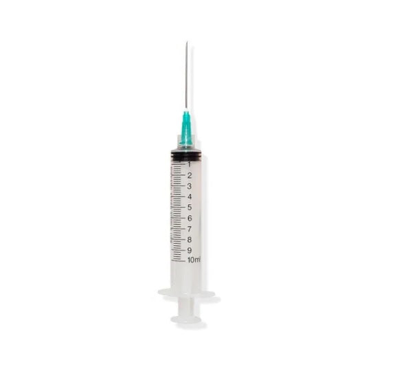 Jeringa 10mL Luer Lock con Aguja 21G x 1 1/2" - LBF