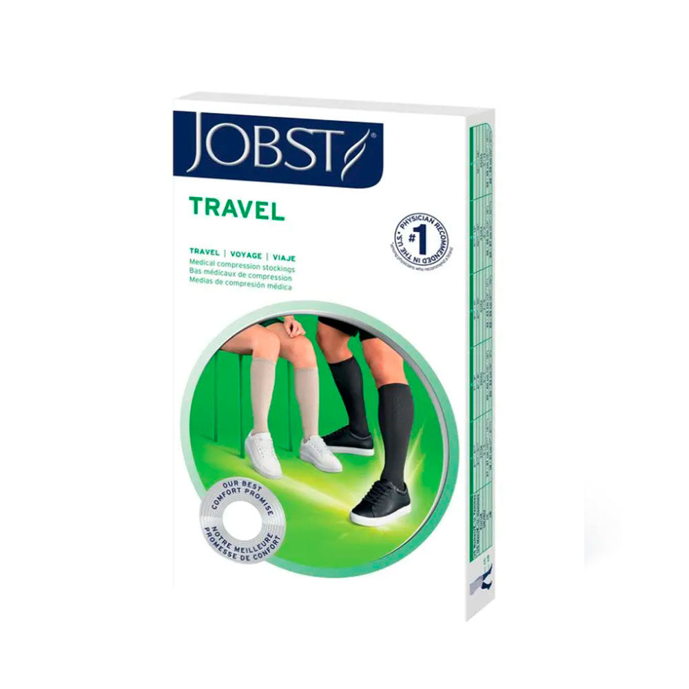 Calcetín de Compresión Rodilla Unisex 15-20 mmHg JOBST TRAVEL - Color ...