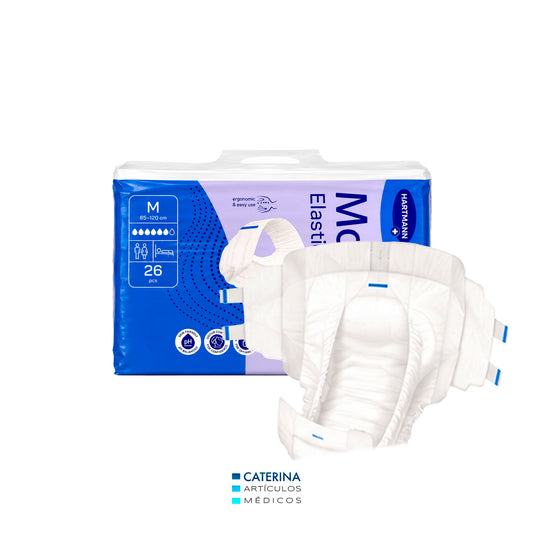 Pañal Adulto Molicare M T2 ( cintura 85 a 120 cm. ) 26 unds